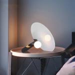 Acrylic round table light bedroom living room decorative light nordic simple