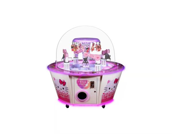 Children Classic Coin Operated Candy Grabber Claw Machine For Entertainment