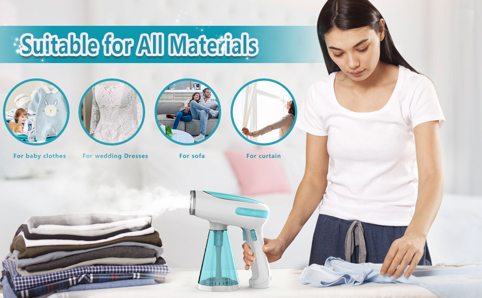 220V Industrial Fabric Portable Mini Garment Steamer Multi-Functional Steaming Iron Brush Clothing Iron