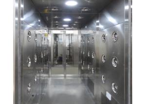 Wholesale Automatic Induction 30m/Sec Cleanroom Air Shower Stainless Steel from china suppliers