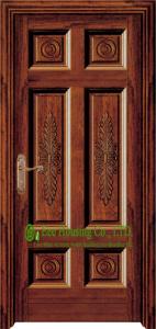 Wholesale Lacquer Finish 40mm Solid Timber Entry Door For Apartment, Outward Opening External Door from china suppliers