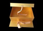 Pink and Marble Paper Gift Box Customized Printing , Embossed Logo Empty Gift