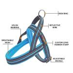 XXS-XXL Reflective Leash And Collar Nylon Four Legged Hi Vis Dog Leads