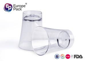 Wholesale 70ml Round Dessert Cups Disposable Ice Cream Container Clear Color from china suppliers