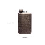 7 Oz Stainless Steel Leak-proof Thin Flask For Wedding Party Groomsman