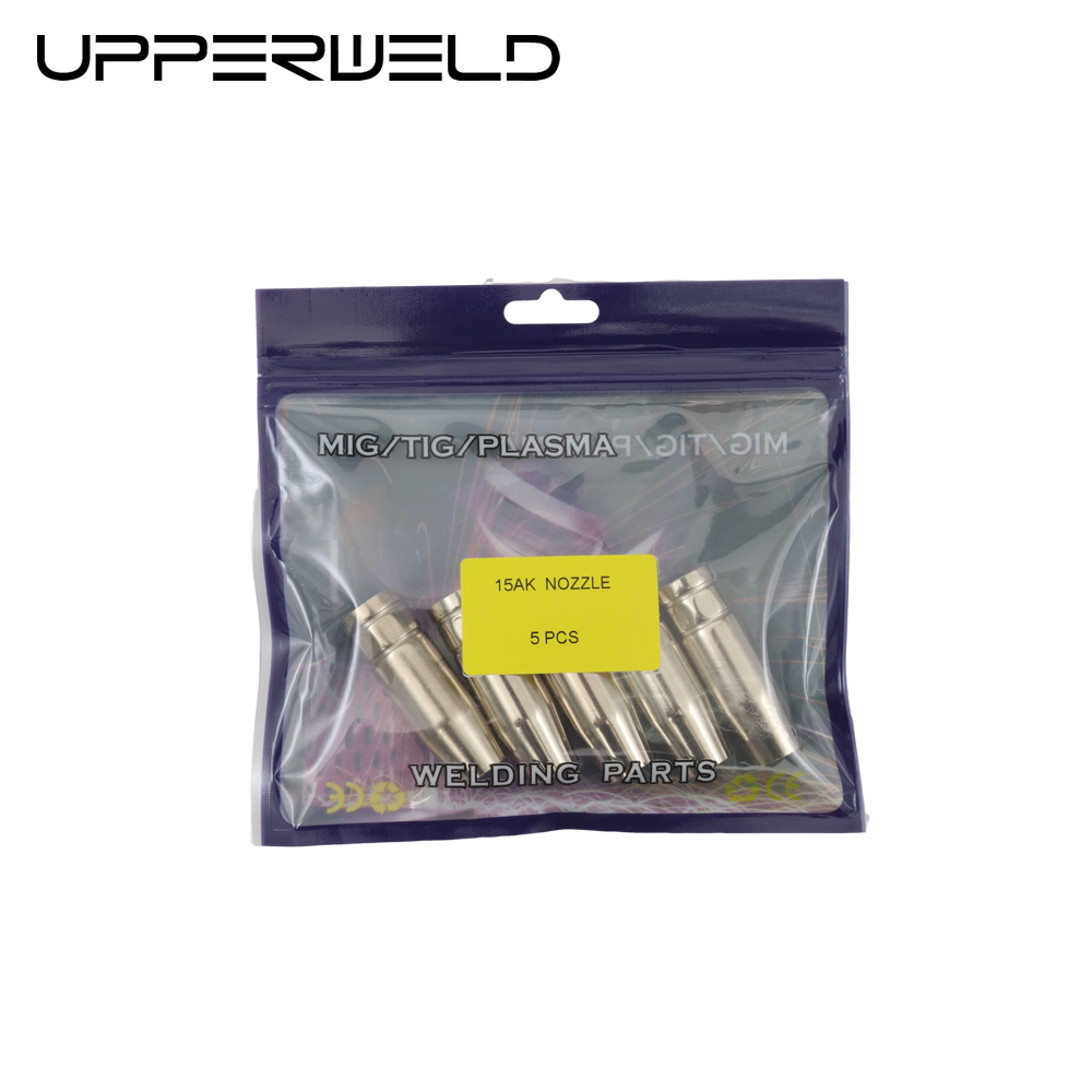 15AK MIG Torch Spare Parts Conical Welding Nozzle for Precise Welding Performance