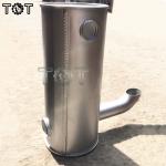Sumitomo SH200 Engine Exhaust Muffler Belparts Excavator Cooling System Parts