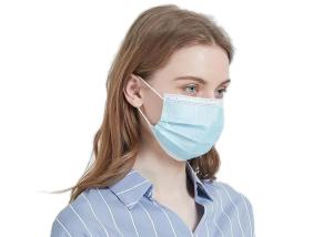Wholesale 3 Ply Earloop Medical Mask Water Soluble Type High Breathability Fiberglass Free from china suppliers