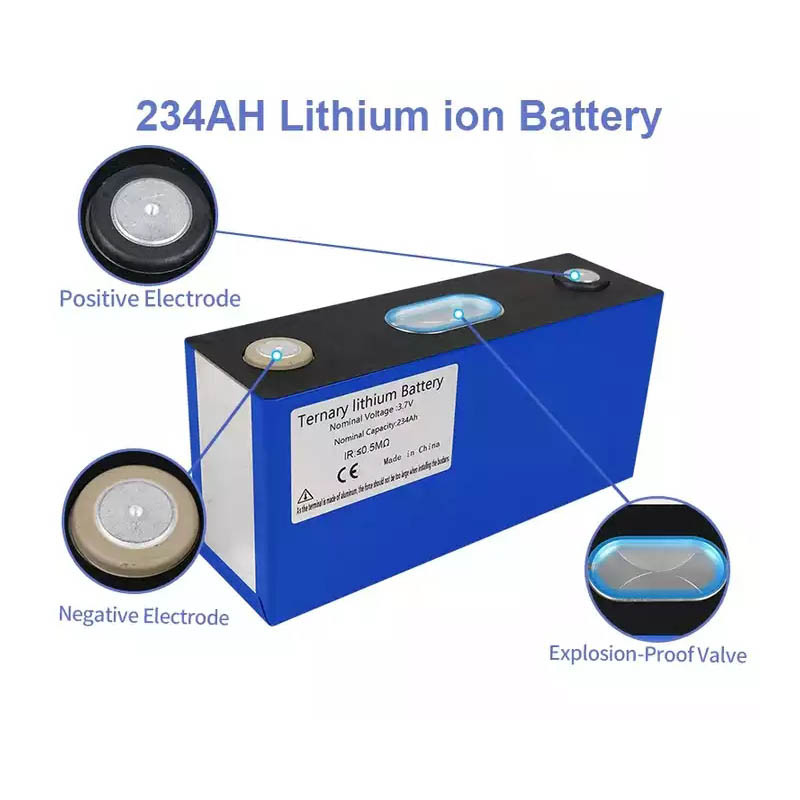 Lithium Ion 3.7V 234Ah CATL Prismatic Battery Cells For Solar Battery Pack