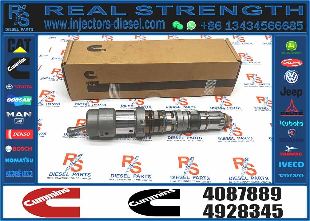 Q19 diesel engine common rail injector 4087888 4087889 4928348 4010025 4928345 4928346