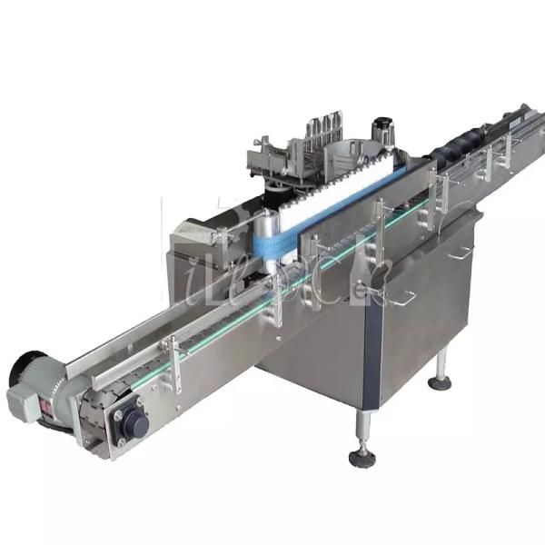 3000BPH Cold Glue Bottle Labeller Machine Fully Automatic Round Straight