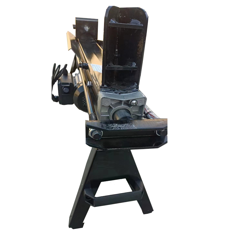 Electric Motor Hydraulic And Horizontal Log Saw Log Splitter Wood Splitting Machine