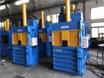 plastic waste flakes hydraulic compress/compactor baler