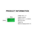 C Size Ni-Mh Battery Cell 3000mAh Ni-Mh 1.2v 4000mah Battery Pack