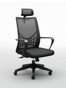 Wholesale Swivel Black Mesh Office Chair With Arms , 264lbs Breathable Office Chair from china suppliers