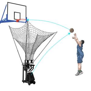 Wholesale Cable Connected Basketball Shot Trainer Machine For Indoor Outdoor Gym Usage from china suppliers