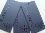 Printed Paper Eco Friendly Clothing Tags For Clothing Business Hollow Logo