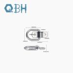 OEM Stainless Steel D Ring Tie Down Ring Plain Long Lasting