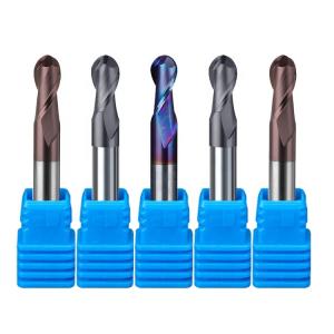 Wholesale Tungsten Steel Carbide Aluminium End Mill 200mm 6 Hrc 55 Round R3 4 Flute Hrc 45 from china suppliers