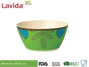 Wholesale Multipurpose Colorful Bamboo Fiber Bowls , Dishwasher Safe Bamboo Cereal Bowls from china suppliers