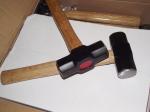 Forged carbon steel Sledge hammer with wooden handle and reasonable prices