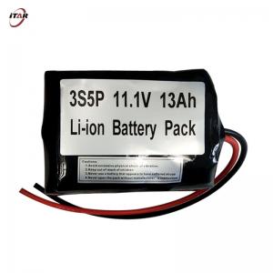 Wholesale 3S5P 18650 Li Ion Rechargeable Battery Packs 11.1V 13Ah 144.30Wh from china suppliers