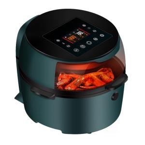 Wholesale Multifunction large OEM 8L 1500W round deep german air fryer from china suppliers