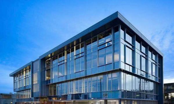 Sleek Glass Curtain Wall Panels Energy Saving and Soundproofing Custom Aluminum
