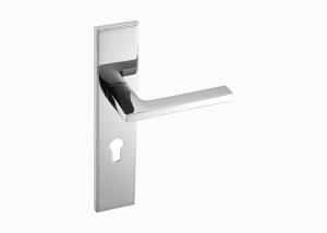 Wholesale 130mm 63mm Brass Modern Internal Door Handles For Wooden Doors from china suppliers