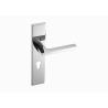 Buy cheap 130mm 63mm Brass Modern Internal Door Handles For Wooden Doors from wholesalers