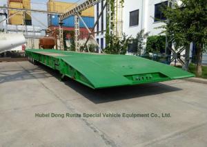 Wholesale Folding Gooseneck Lowboy Trailer 100 Ton For Crane Excavator Tractor Transportation from china suppliers