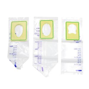 Wholesale Medical Disposable For Kids PVC Hospital 100ml 200ml Pediatric Urine Bag Baby Bag Urine Pediatric Urine Collector from china suppliers