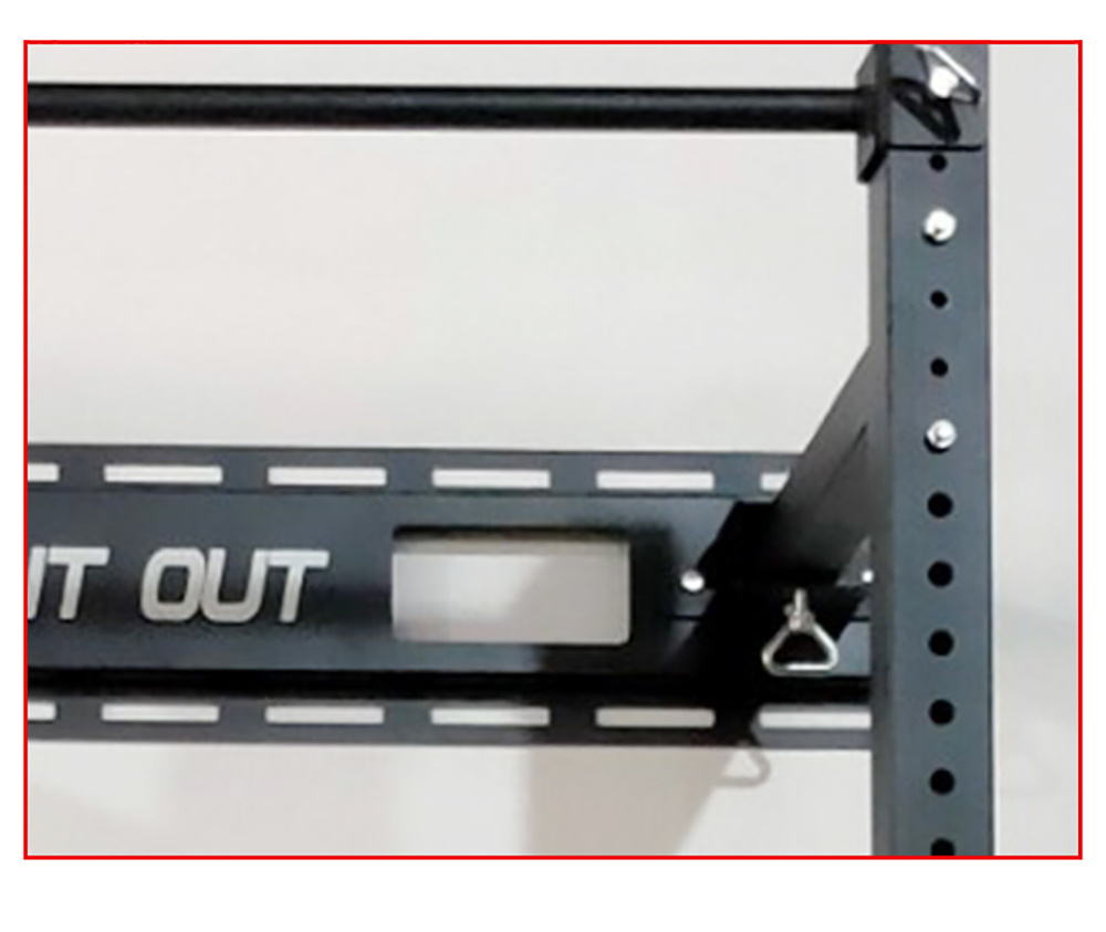 Gym Folding Wallmount Wall Mounted Squat Rack