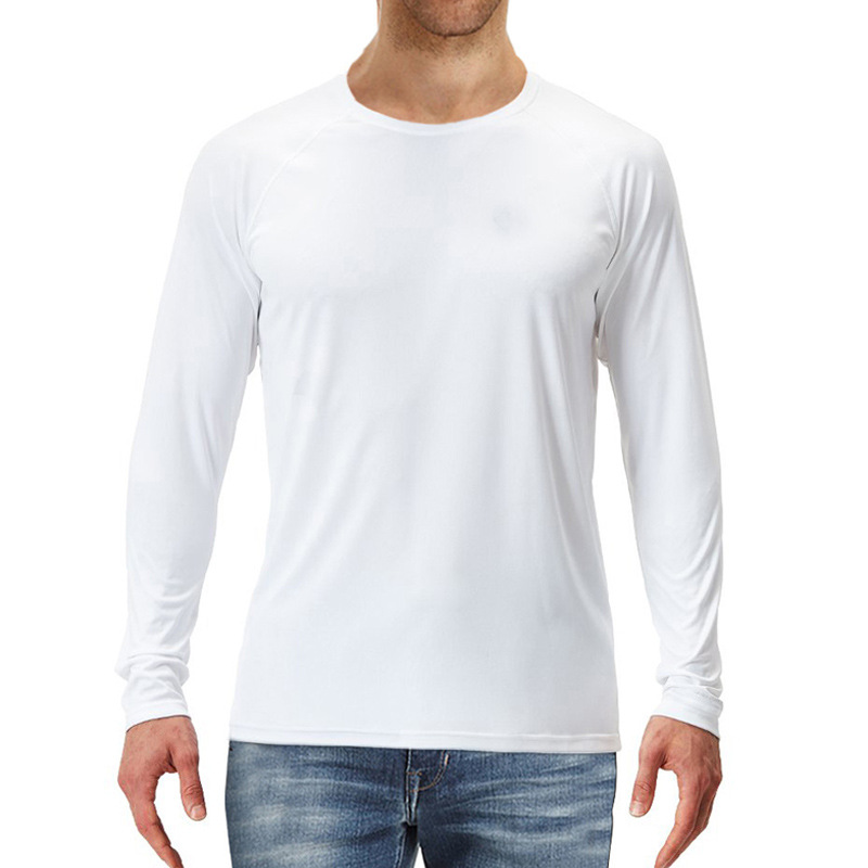 OEM ODM Gender-Neutral Long Sleeve T-Shirt With Custom Logo And Quick Dry Fabric