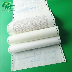 China Blank Carbonless Business Continuous Computer Forms Abrasion Resistance Dynamic on sale
