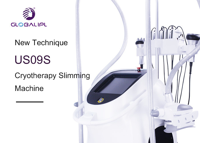 Cryotherapy Fat Reduction Equipment / Body Slimming Machine With Ce Approval