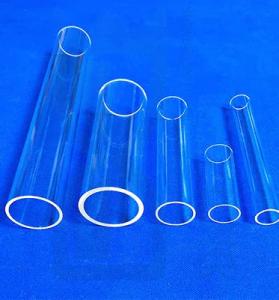Wholesale Custom Large Diameter High Temperature Resistant Quartz Glass Tube from china suppliers