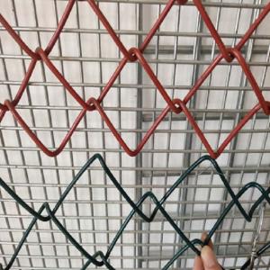 Wholesale 8 Foot Waterproof hot dipped Galvanized Plastic Coated Chain Link Fence from china suppliers