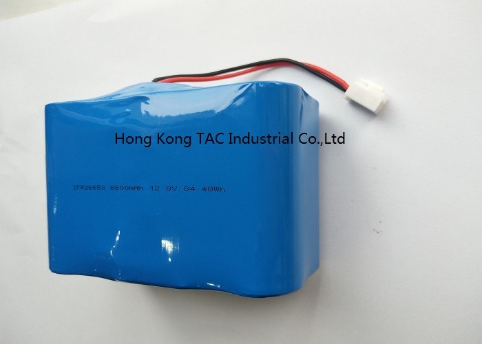 LiFePO4 Battery Pack 12.8V 4600mAh Lithium iron Phosphate Battery 26650 for Power Back