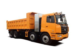 Wholesale Heavy Duty Construction Dump Truck , 8x4 Dump Tipper Truck CNG Tank 351~450 hp from china suppliers