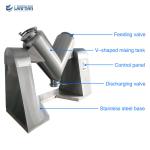 Small V Type Powder Mixing Machine Blender For Pharmaceutical Food Cosmetics
