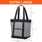 Transport Large Insulated Reusable Grocery Tote Picnic Custom Travel Cooler Bag