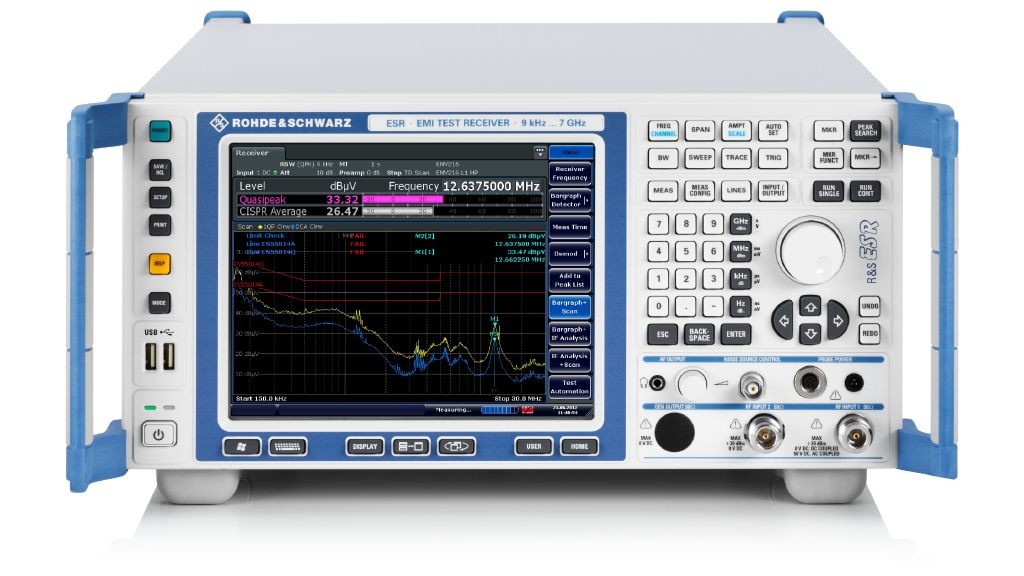 Durable Stable EMC Test Equipment Rohde And Schwarz ESR EMI Receiver