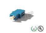Low PDL Plastic Fiber Optic Adapter Green Housing For Connecting / LAN
