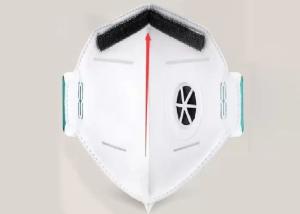 Wholesale Foldable N95 Mask For Yard Work Hygienic 3 Ply Non Woven Face Mask Latex / Fiberglass Free from china suppliers