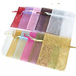 China Mini Sized Drawstring Jewelry Pouch 25x25cm Dimension For Gift Packaging for sale