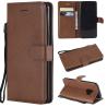 Buy cheap Samsung S9 Pure Color Leather Wallet Protective Case with Card Slots from wholesalers