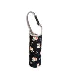 Anti Slip Water Bottle Accessories Neoprene Bottle Cover Sleeve With Carry Strap