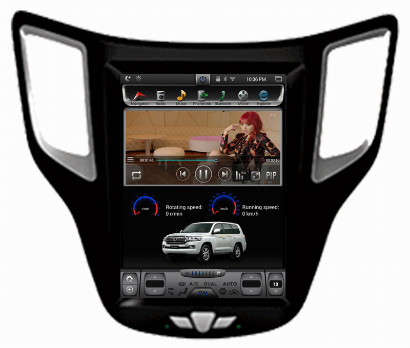 Ouchuangbo car video dvd android 6.0 for ChangAn CS35 2014-2015 with Support reverse camera 3G wifi bluetooth