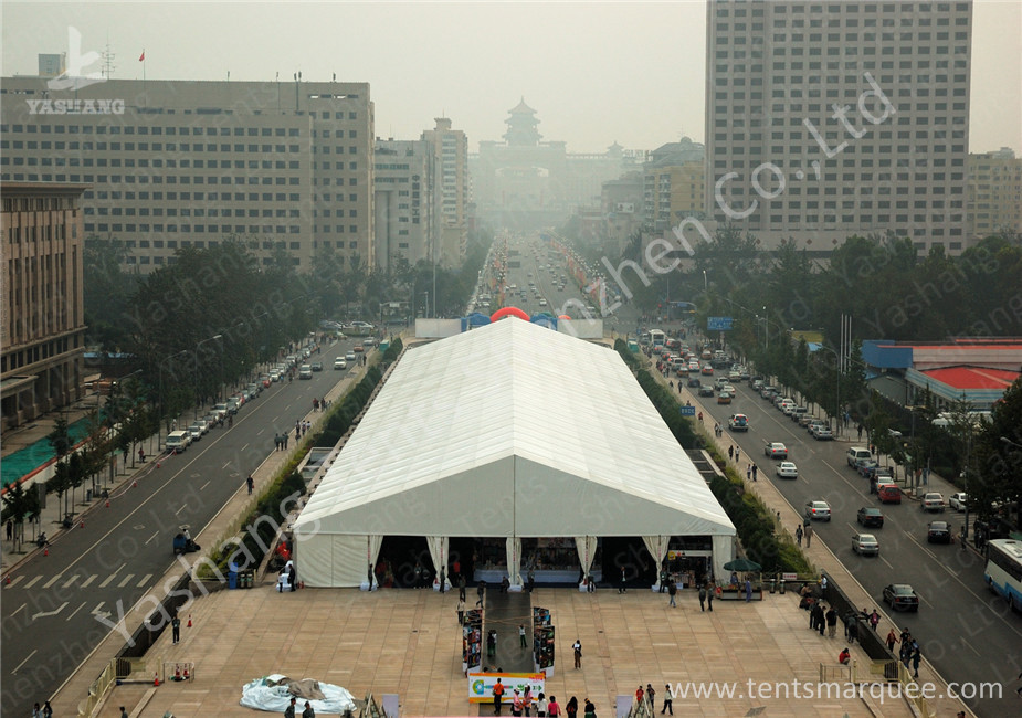 30X150M large exhibition tent , Square car show tent 850gsm PVC Fabric Cover